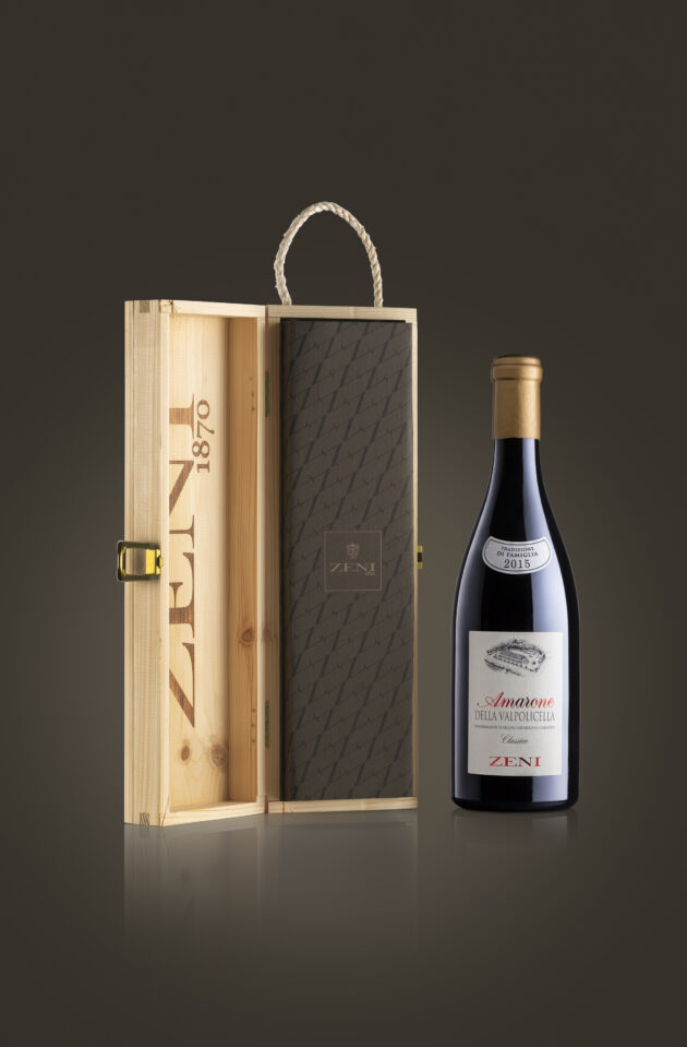 Bauletto legno interno Monogram Amarone Zeni “Tradizione di Famiglia”