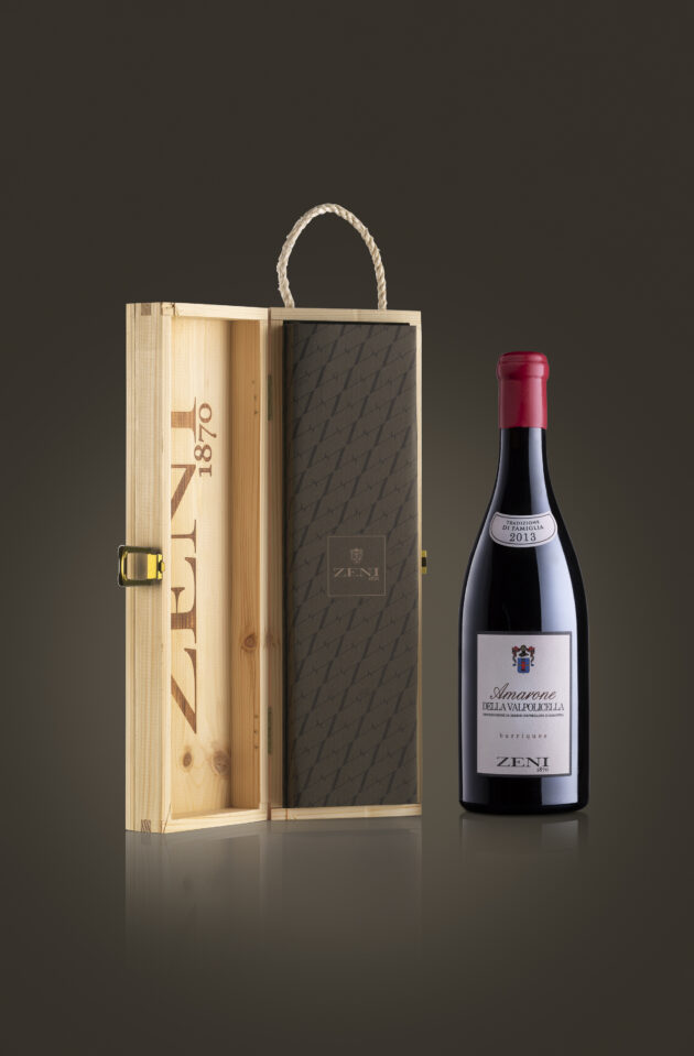 Bauletto legno interno Monogram Amarone Barriques "Tradizione di Famiglia"